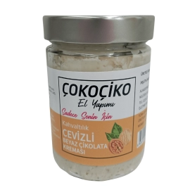 ÇOKOÇİKO CEVİZLİ BEYAZ ÇİKOLATA KREMASI 700 GR