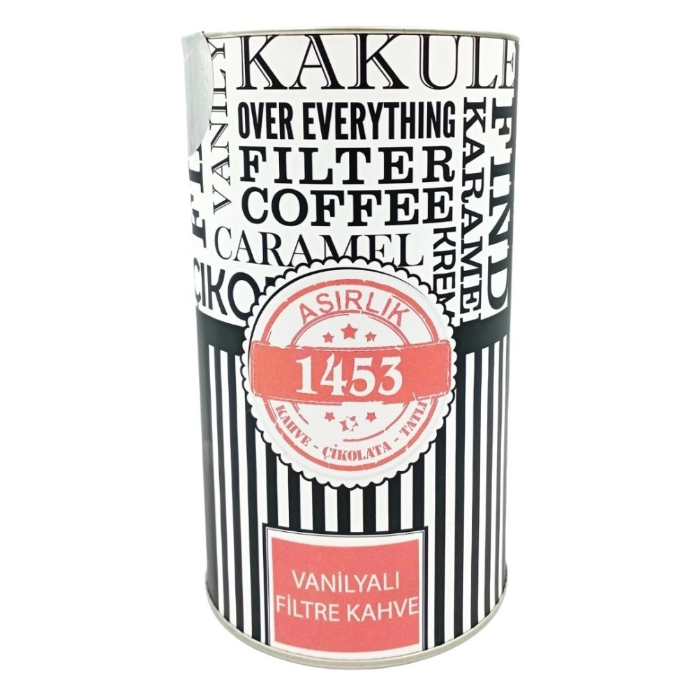 Vanilyalı Filtre Kahve Silindir