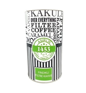 Asırlık 1453 Fındıklı Filtre Kahve Silindir
