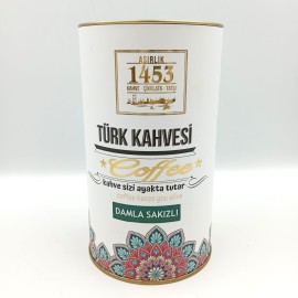 Asırlık 1453 Damla Sakızlı Türk Kahvesi Silindir